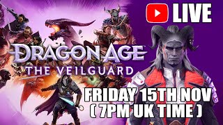 Playing Dragon Age The Veilguard LIVE 2 [upl. by Hacissej]