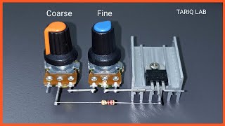 Adjustable Power Supply With Coarse and Fine [upl. by Pat]