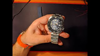 Seiko SRPF77K1 Dark Manta Ray Special Edition Review [upl. by Grindlay]