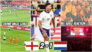 🔥 EPIC REACTIONS OLLIE WATKINS Insane 90th Minute Goal Against Netherlands  Kane Penalty [upl. by Bergeman]