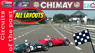 Chimay Circuit Belgium  All Layouts Onboard POV [upl. by Eceinaj278]