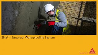 Sika®1 Structural Waterproofing System [upl. by Ewnihc372]