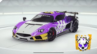 Asphalt 9  New Mazzanti evantra millecavalli drive syndicate 4 decal Update 22🔥 [upl. by Mila]