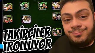 TAKİPÇİLER BİZİ TROLLÜYOR GİBİME GELİYOR  EFOOTBALL 2025 MOBİLE [upl. by Anitsyrhc]