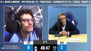 Tutto il Lecco minuto per minuto  Lecco vs Renate [upl. by Eak338]