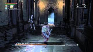 Bloodborne  How To Kill Micolash Host of the Nightmare [upl. by Armilla]