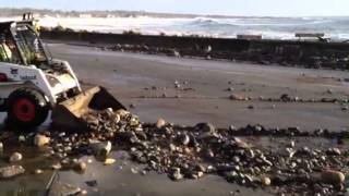 In Narragansett Hurricane Sandy guts Coast Guard House [upl. by Natalee]