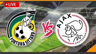 🔴 LIVE Streaming Fortuna Sittard VS AFC Ajax Live Match Score  Netherlands Eredivisie [upl. by Butterfield85]