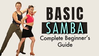 Basic Samba TOP TEN STEPS amp Routine [upl. by Lrat]