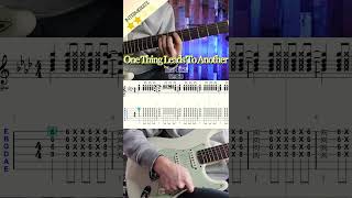 One Thing Leads To Another The Fixx guitar riffTAB lukarguitarist [upl. by Dercy170]