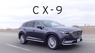 2019 Mazda CX9 Review  Three Rows of Joy [upl. by Anerat119]