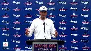 Shane Steichen Postgame Press Conference  Preseason Week 1 [upl. by Nathalia]