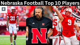 Nebraska Football Top 10 Players  Nebraska Cornhuskers Football [upl. by Ollehcram871]