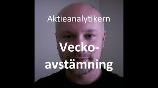 Avstämning Aktieportföljen  Vecka 3 2024 [upl. by Ainez]