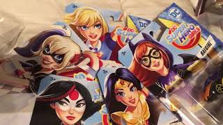 DC Hot Wheels Character Cars for DC Super Hero Girls Show All 5 fullset toyinsanity [upl. by Meggie]