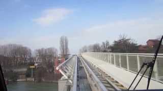 Doppelmayr CABLE Liner CLS Tronchetto  Piazzale Roma Venezia Italien 2015 POV Onride [upl. by Hasen]