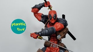 Amazing Yamaguchi DEADPOOL Version 20 Revoltech Action Figure Review [upl. by Constance]