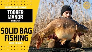 24hrs Winter Carp Fishing at Todber Manor Fisheries  Big Hayes  Solid Bag Fishing [upl. by Nesilla]