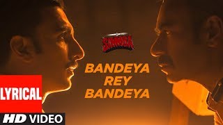 Bandeya Rey Bandeya Lyrical  SIMMBA  Ranveer Singh Sara Ali Khan  Arijit Singh  Asees Kaur [upl. by Anelav]