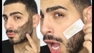 NO MORE SHAVING BEARD amp FACIAL UPPER LIP HAIR WAXING [upl. by Letha]