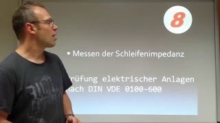 Prüfen elektrischer Anlagen Schleifenimpedanz 8 [upl. by Hurleigh]