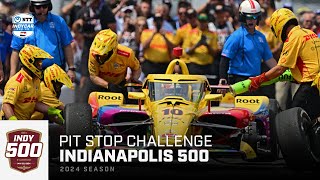 Highlights  2024 Indy 500 Pit Stop Challenge at Indianapolis Motor Speedway  INDYCAR [upl. by Elagibba566]