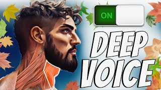 How to get deep voice for men  6 best exercises for voice  Guranteed results [upl. by Teddie566]