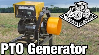 🚜 Discount Implements  12kW PTO Generator Demonstration [upl. by Bick]