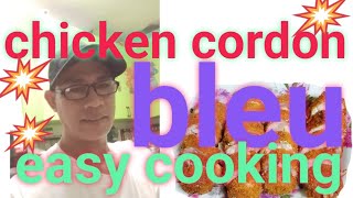 paano lutoin ang cordon Bleu recipefood lutongbahayhighlightseveryonetrendingviralssubcribers [upl. by Akcired308]