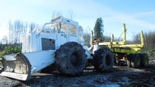 Mountain Logger ML 200 Log Skidder [upl. by Noelyn573]