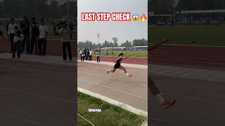 Triple jump girl Indian athlete motivation army sports upsc 100m trending armyforce shorts [upl. by Aynatan331]