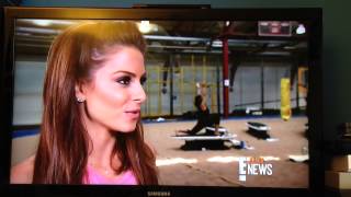 E News  SURFSET Fitness  July 29 2014 [upl. by Affay300]