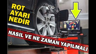 Rot Ayarı Nedir Nasıl yapılır Rot Ayarı Neden Yapılır Rot Ayarı Ne İşe Yarar [upl. by Melmon]