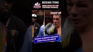 Gilberto Ramirez CRUSHES Chris BillamSmith in Cruiserweight Showdown boxing latestboxingnews [upl. by Atikaj466]