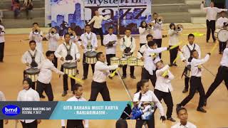 BORNEO MARCHING DAY 2017 Marching Show Band Open Class  MB Gita Bahana Multi Karya  Banjarmasin [upl. by Nahpets71]