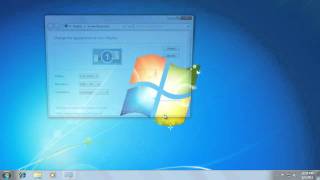 Tech Support Adjusting Images and Text in Windows 7 [upl. by Annazus636]