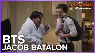 Jacob Batalon  SpiderMan Far From Home Behind The Scenes [upl. by Nehtanoj]