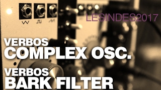 VERBOS COMPLEX OSCILLATOR  BARK FILTER PROCESSOR  12 [upl. by Petracca]