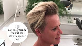 TUTORIAL  3 styling tips til kort hår  GunBritt x IN [upl. by Kanor]