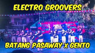 Batang Pasaway x Gento  Electro Groovers dancecompetition viral trending [upl. by Sihonn]