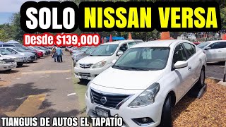 Autos nissan VERSA en venta  Tianguis de autos el tapatío [upl. by Grory271]