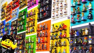 The first 25 LEGO Collectible Minifigure series  400 figures [upl. by Nashoma]