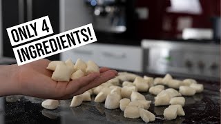 How to Make Gluten Free Gnocchi  ONLY 4 ingredients [upl. by Kwon]