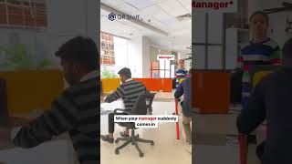 the office funniest moments  Funny videos  Manager vs employee shorts funnyshorts [upl. by Annaeerb]