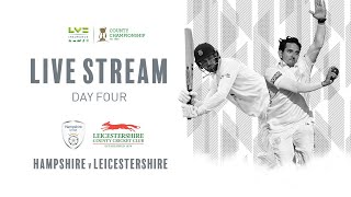 Live Stream Hampshire v Leicestershire  LV County Championship Day Four [upl. by Petula541]