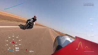 DUCATI PANIGALE V4S vs SUZUKI GSXR 1000 2019 SRAD [upl. by Hesper]