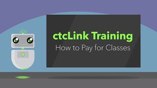 How to Pay for Classes  ctcLink Training [upl. by Ylirama]