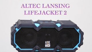 Altec Lansing Life Jacket 2 Speaker Video Review [upl. by Klockau827]