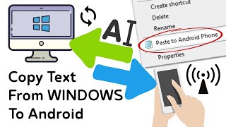 Sync Clipboard On Android amp Windows  Copy Paste Across Different Devices [upl. by Yednarb]