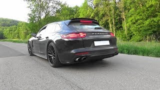 Porsche Panamera 4 EHybrid Sport Turismo 9712  Acceleration  Stuttgart [upl. by Garett45]